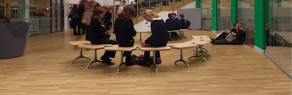 Polyflor Acoustic Forest FX sheet vinyl