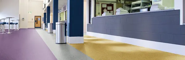 Polyflor Polysafe Astral PUR sheet vinyl