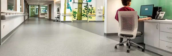 Polyflor Polysafe Mosaic sheet vinyl
