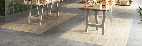 Polyflor Polysafe Stone FX sheet vinyl