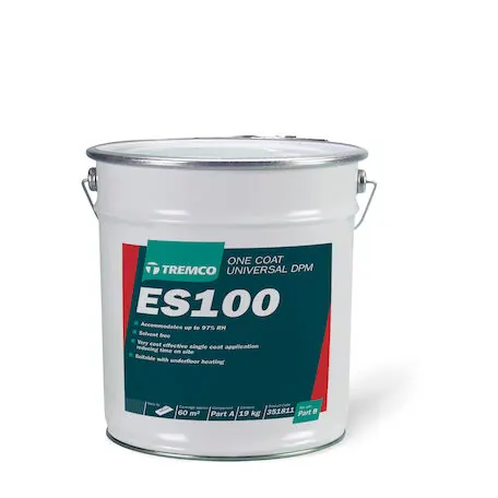 Tremco ES100 One Coat Universal DPM (10kg) smoothing compound or DPM