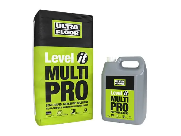 Ultra Floor Level It Multi-Pro - 20kg smoothing compound or DPM