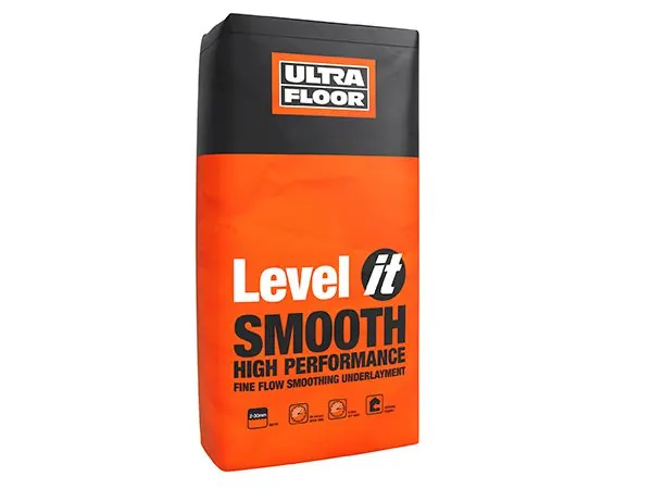 Ultra Floor Level It Smooth - 20kg smoothing compound or DPM